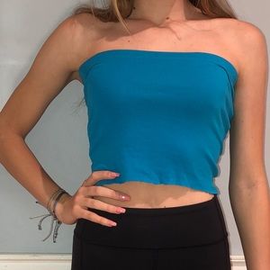 royal blue tube top